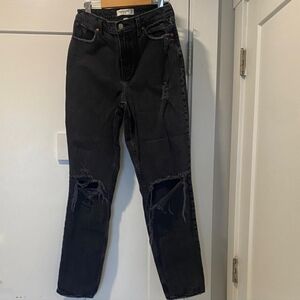 Abercrombie The 90's Straight Ultra High Rise Curve Love jeans